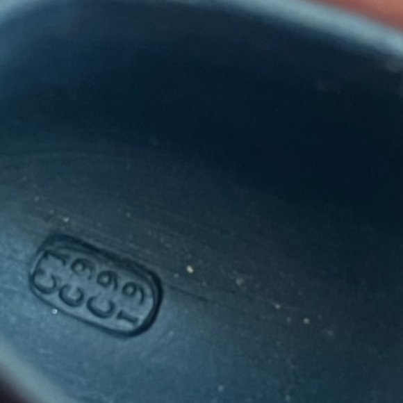 Vintage Authentic Handmade Yixing Zisha Raw ore green mud Magnolia Tea pot - Picture 4 of 4